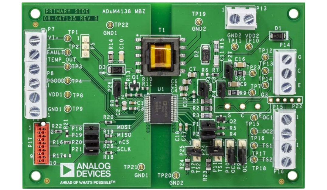 Location Circuit - Analog Devices Inc. EVAL-ADUM4138EBZ Evaluation Board